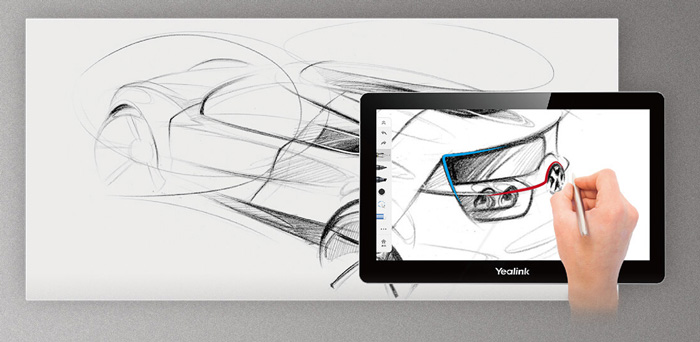 Phát thảo Ý Tưởng nhanh chóng dể dàng qua Yealink CTP20