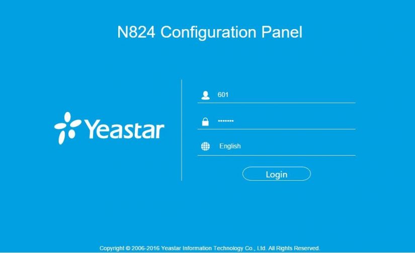 Hướng dẫn tính năng trên tổng đài VoIP Yeastar N824