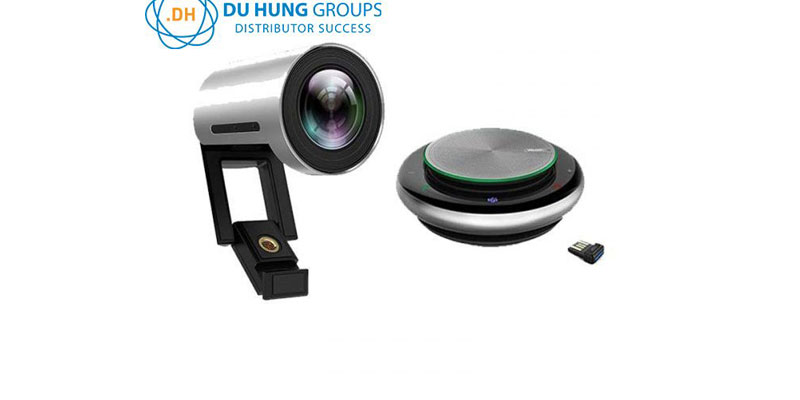 Giải pháp họp trực tuyến với yealink uvc30 và loa cp900