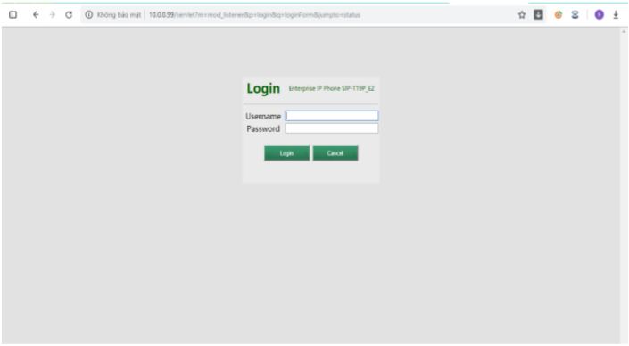Hướng dẫn cấu hình điện thoại IP Yealink T19e2