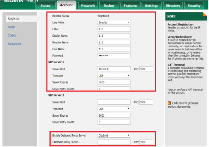 Hướng dẫn cấu hình điện thoại IP Yealink T19e2