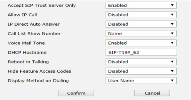 Hướng dẫn cấu hình điện thoại IP Yealink T19e2