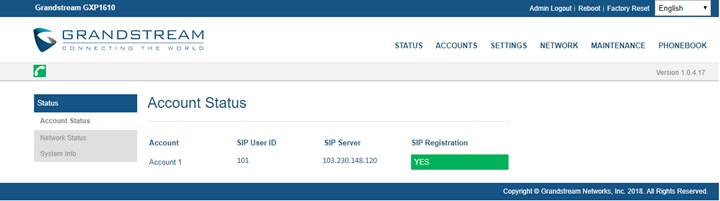 Chặn các cuộc gọi lạ trên điện thoại ip phone Yealink và Grandstream