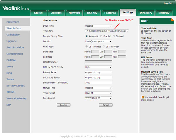 Hướng dẫn cấu hình và sử dụng điện thoại IP/ Voip