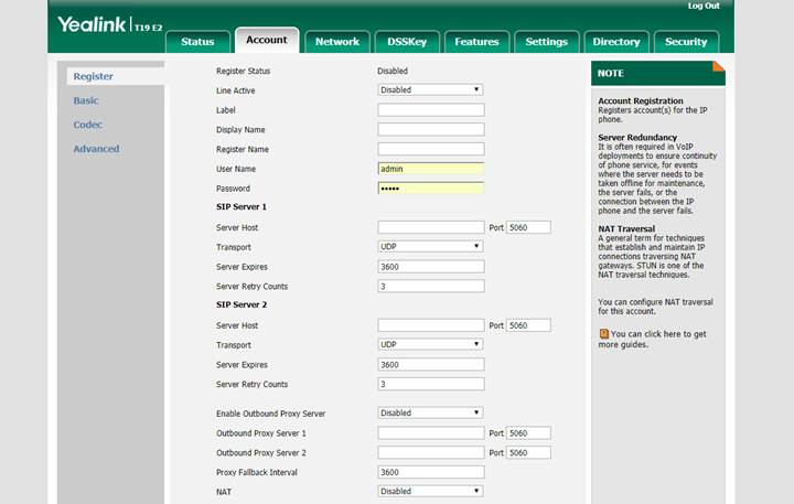 Chặn các cuộc gọi lạ trên điện thoại ip phone Yealink và Grandstream
