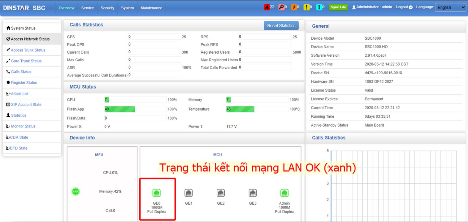 Hướng dẫn Routing Dinstar SBC1000 trong tổng đài VOIP