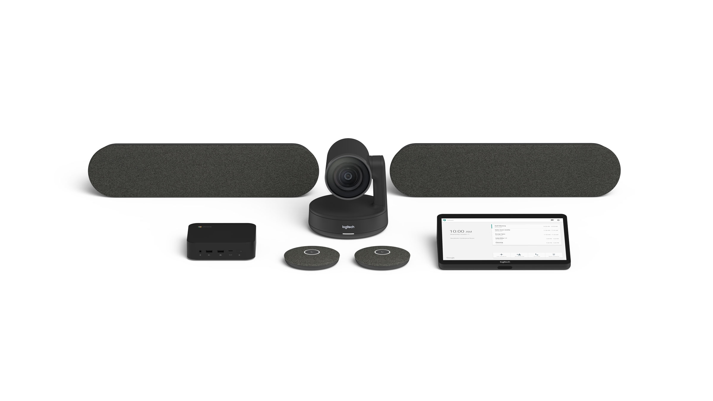 Thiết bị hội nghị Logitech tap   google meet cho phòng họp lớn