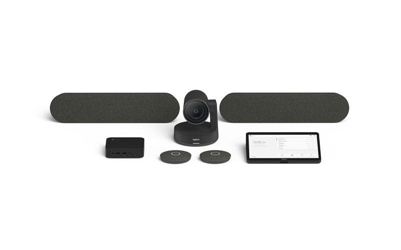 Logitech tap tích hợp google meet cho phòng hợp lớn