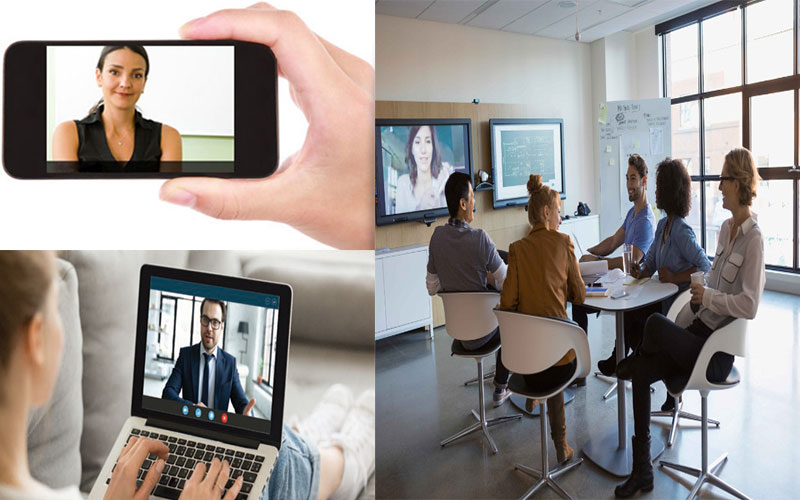 Các hình thức chính của hội nghị truyền hình cho doanh nghiệp