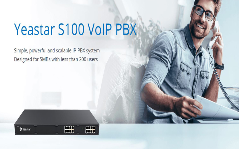 Tổng đài voip Yeastar S100