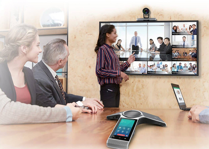 Doanh nghiệp ứng dụng hội nghị truyền hình trong mùa Covid