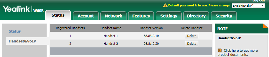 Hướng dẫn cấu hình điện thoại VOIP Dect W53P và W53H
