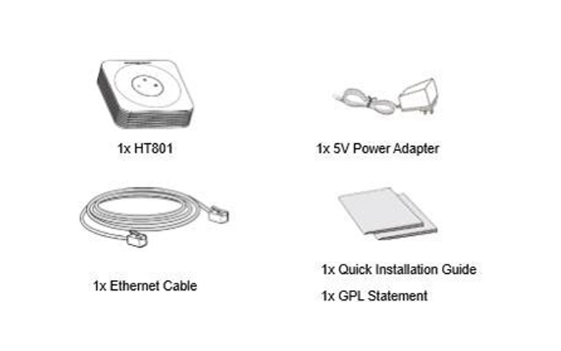 Hướng dẫn cấu hình Grandstream HT801 và HT802