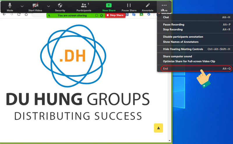 Hướng dẫn ghi lại buổi học online trên Zoom