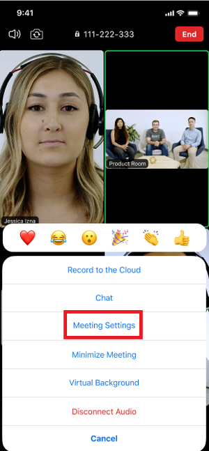 hướng dẫn cách khóa lớp học trên zoom điện thoại (Android/iOS)
