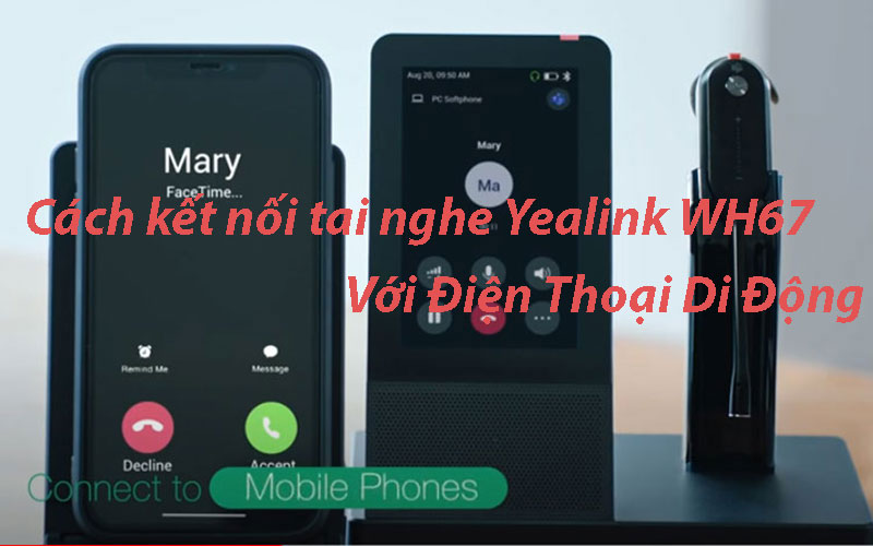 Cách kết nối tai nghe không dây WH67 với điện thoại di động