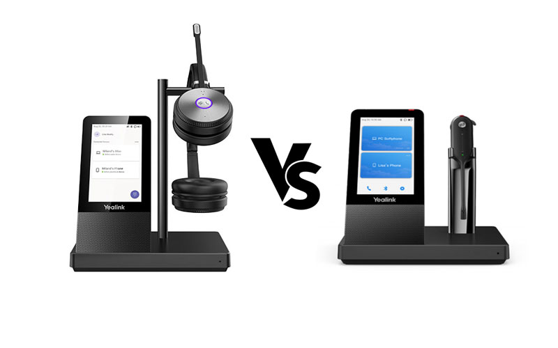 So sánh tai nghe không dây Yealink WH67 & Yealink WH66