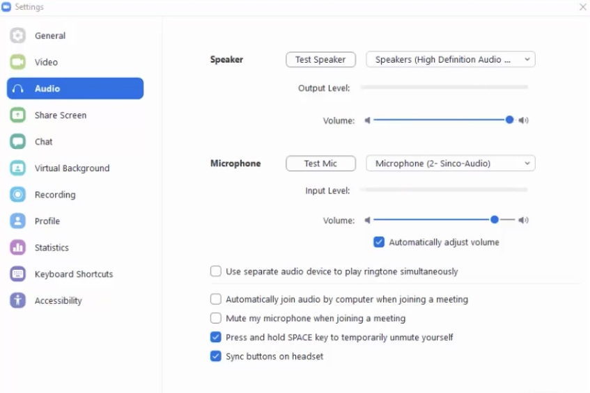 Lỗi âm thanh nhỏ
