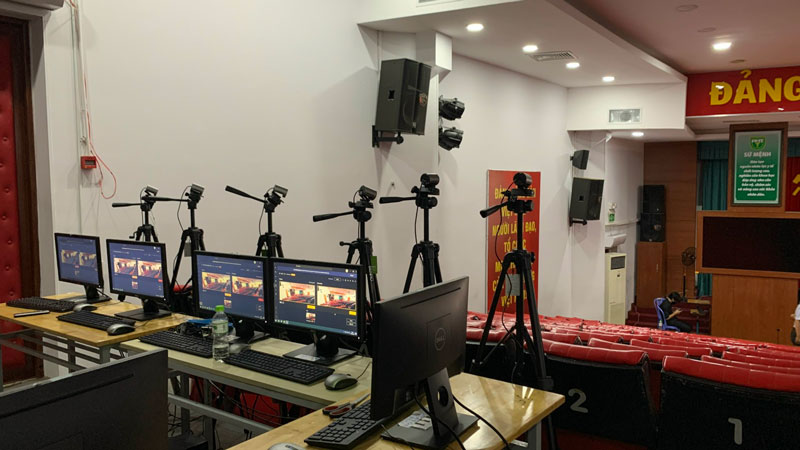 Cho thuê thiết bị hội nghị trực tuyến giá rẻ tại Hà Nội