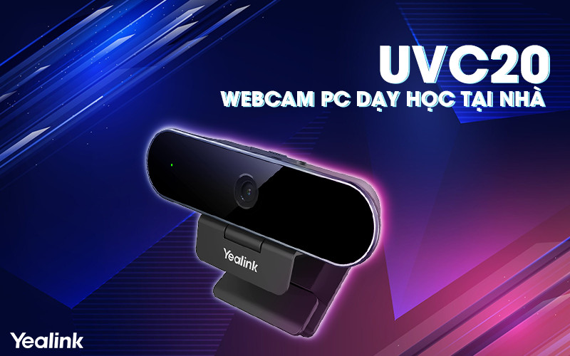 Mẫu webcam PC giá rẻ lý tưởng cho dạy học tại nhà