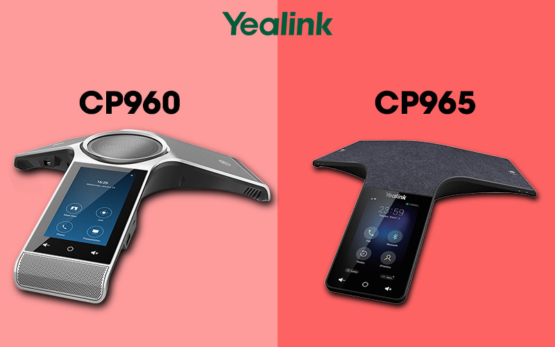 So sánh điện thoại hội nghị Yealink CP965 và Yealink CP960