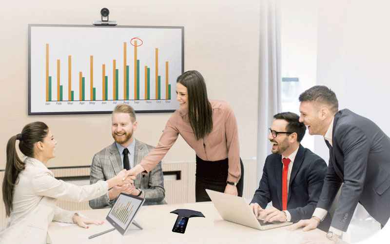 Giải pháp hội nghị giá rẻ dành cho phòng họp lớn