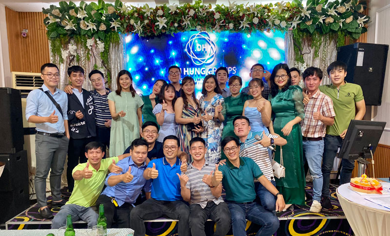 kỉ niệm 10 năm thành lập công ty cổ phần công nghệ Du Hưng