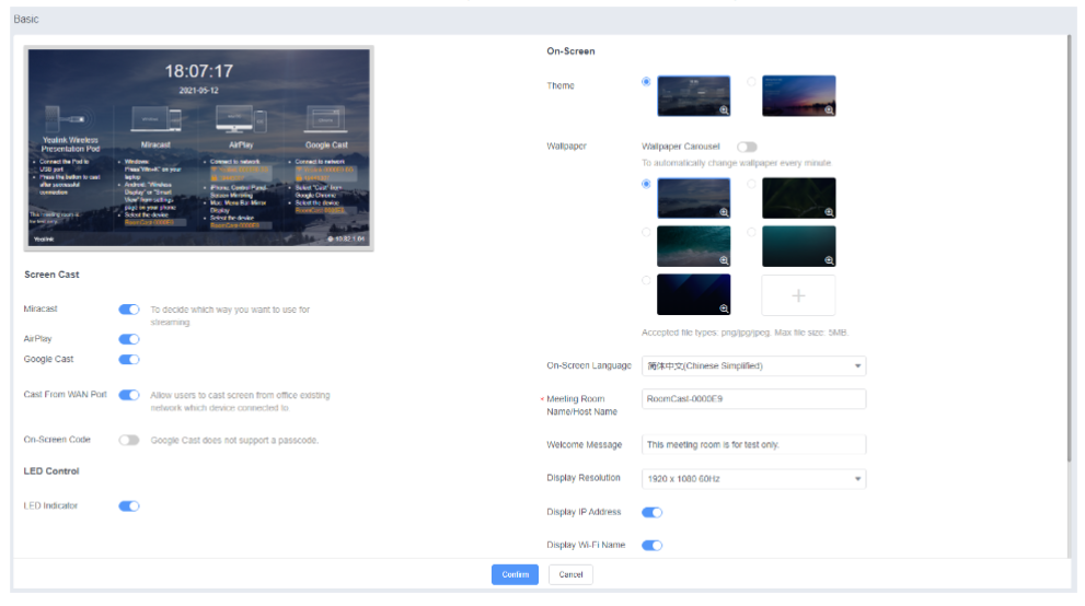 Hướng dẫn sử dụng thiết bị trình chiếu Yealink Roomcast