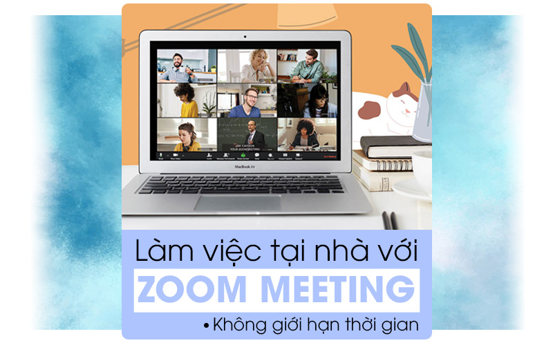 Làm việc online bằng phần mềm zoom mùa dịch