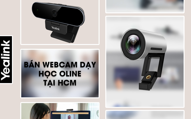 Mua webcam chuyên dụng dạy học online tại TP.HCM