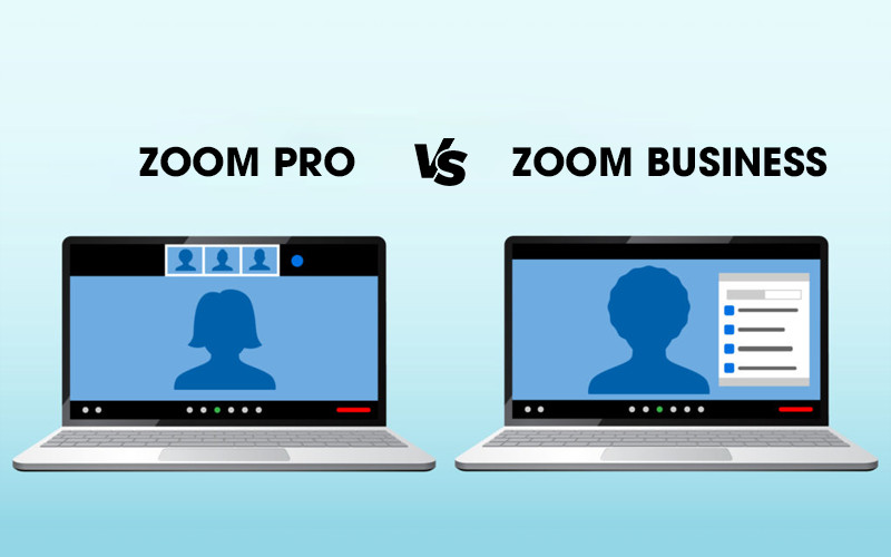 So sánh gói zoom pro với gói zoom business