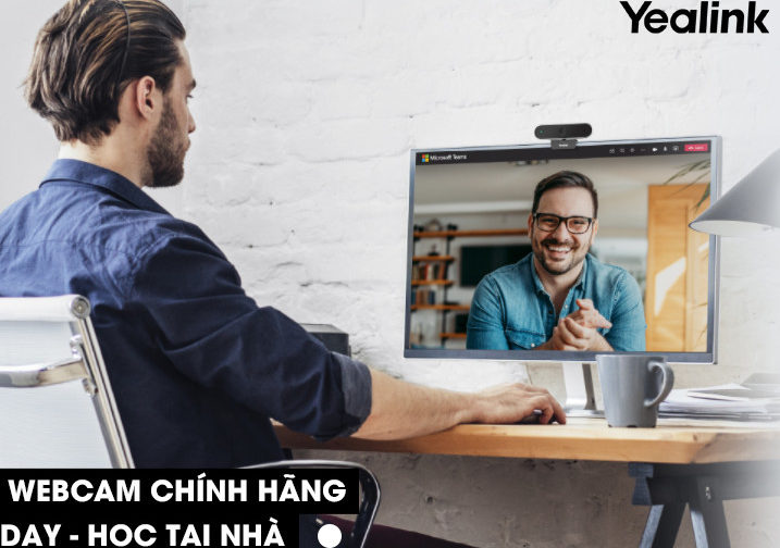 Mua webcam chính hãng Yealink dạy và học tại nhà mùa dịch