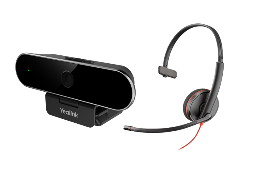 Webcam Yealink UVC20 + Tai nghe C3210