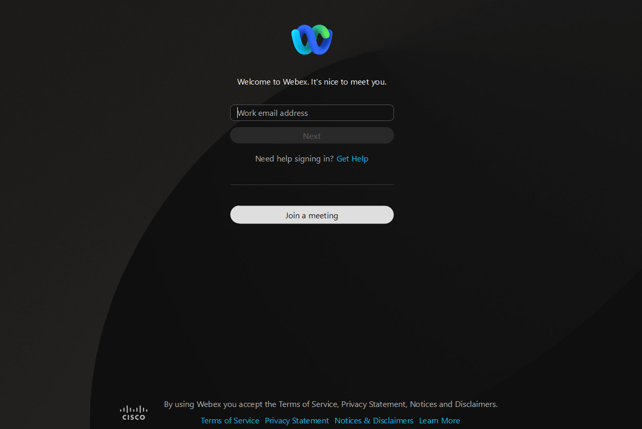 Cách đăng kí tài khoản và đăng nhập sử dụng webex Meetings