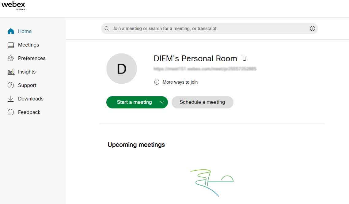 Cách đăng kía tài khoản và đăng nhập sử dụng webex Meetings