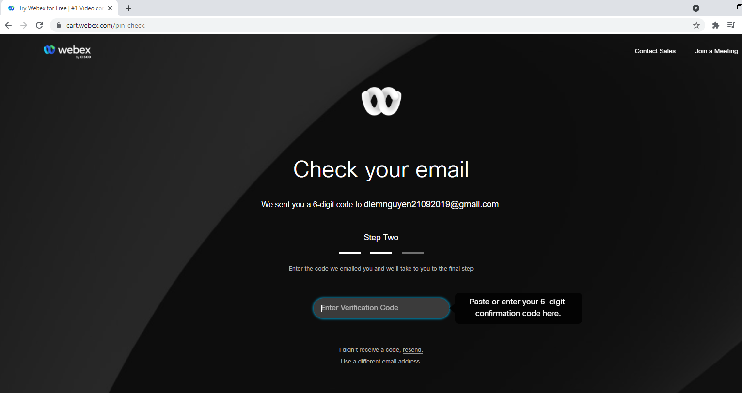 Cách đăng kí tài khoản và đăng nhập sử dụng webex Meetings