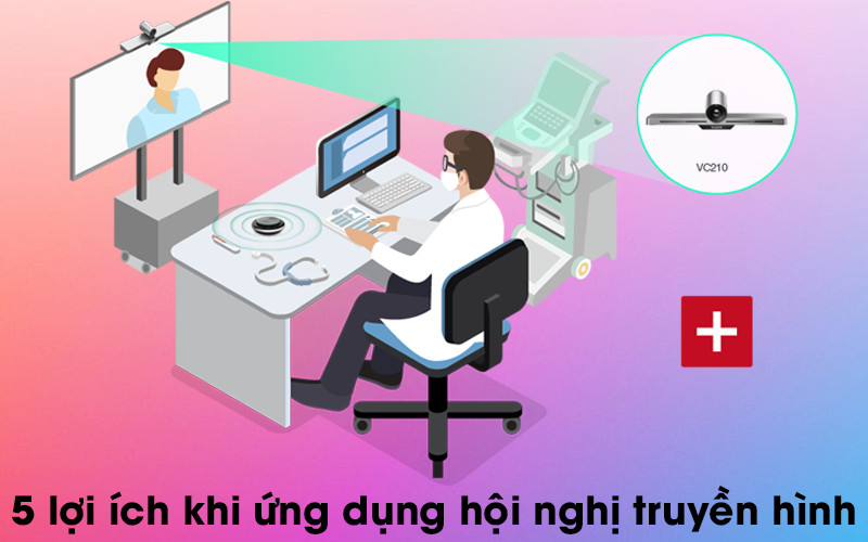 5 lợi ích khi ứng dụng hội nghị truyền hình cho ngành Y Tế