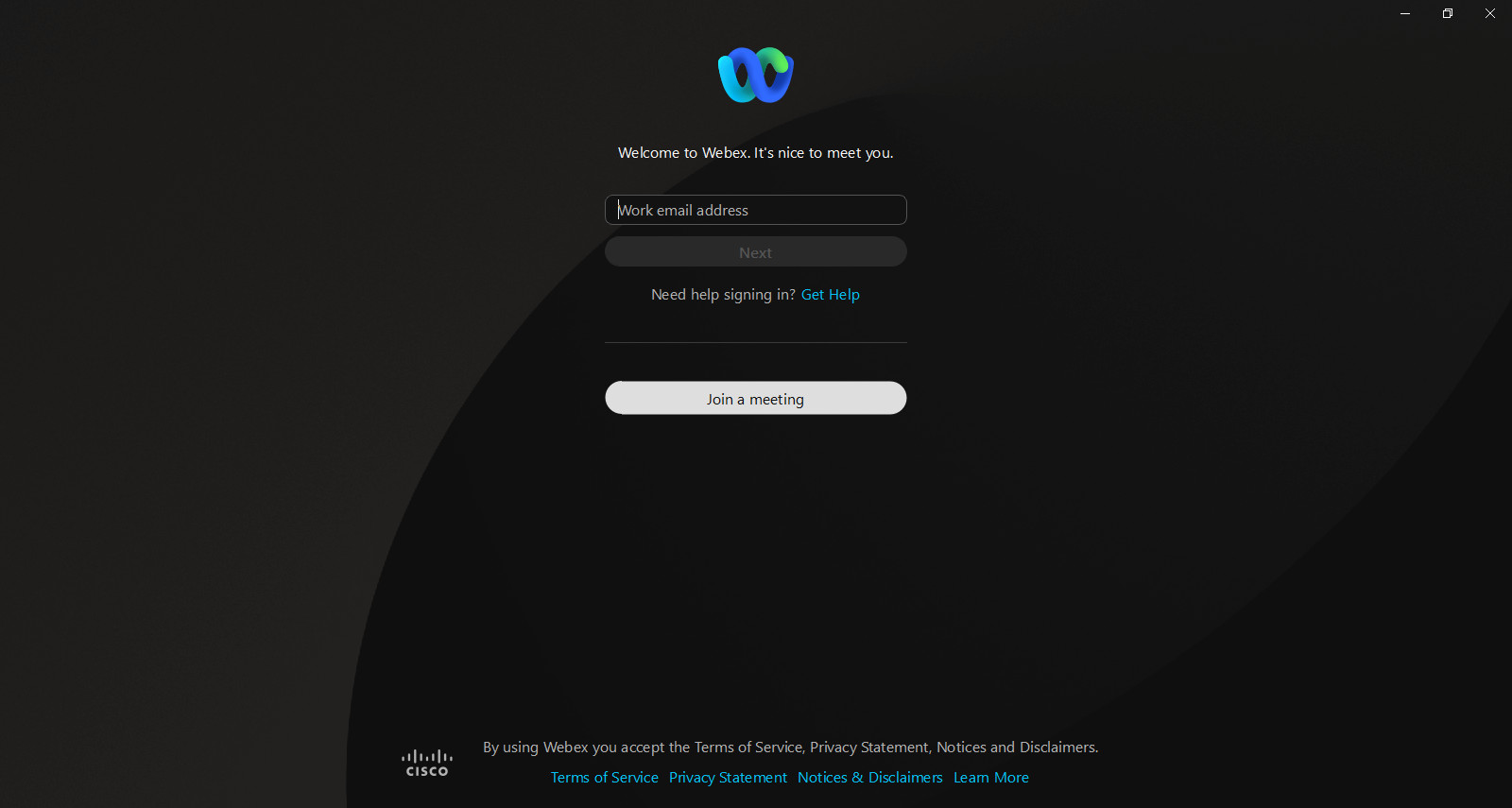 Cách tải ứng dụng cisco webex meetings trên máy tính