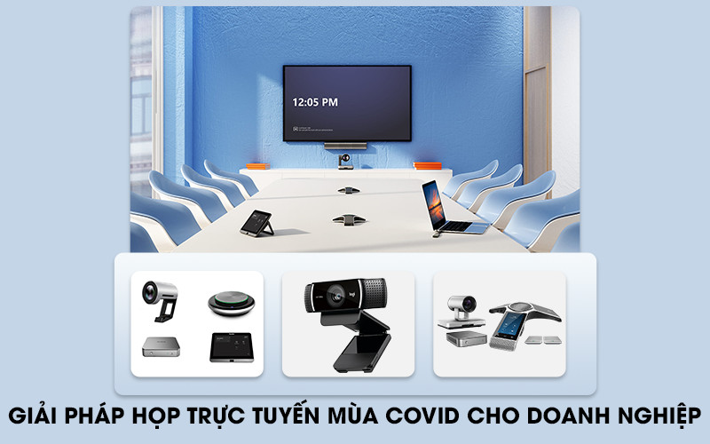 Giải pháp họp trực tuyến cho doanh nghiệp mùa covid