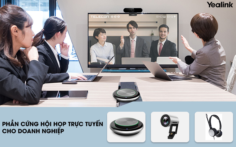 Phần cứng hội họp trực tuyến tốt nhất cho doanh nghiệp
