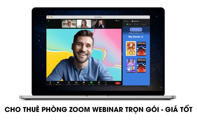 CHO THUÊ PHÒNG ZOOM WEBINAR TRỌN GÓI, GIÁ TỐT