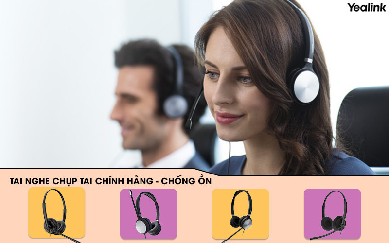 Tai nghe chụp tai chính hãng – có mic, chống ồn tốt