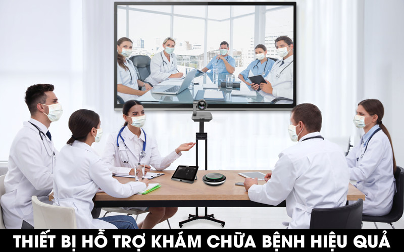 Thiết bị hỗ trợ khám chữa bệnh từ xa hiệu quả mùa dịch