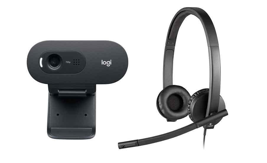 Combo Webcam và Tai nghe giá rẻ cho học tập, làm việc trực tuyến