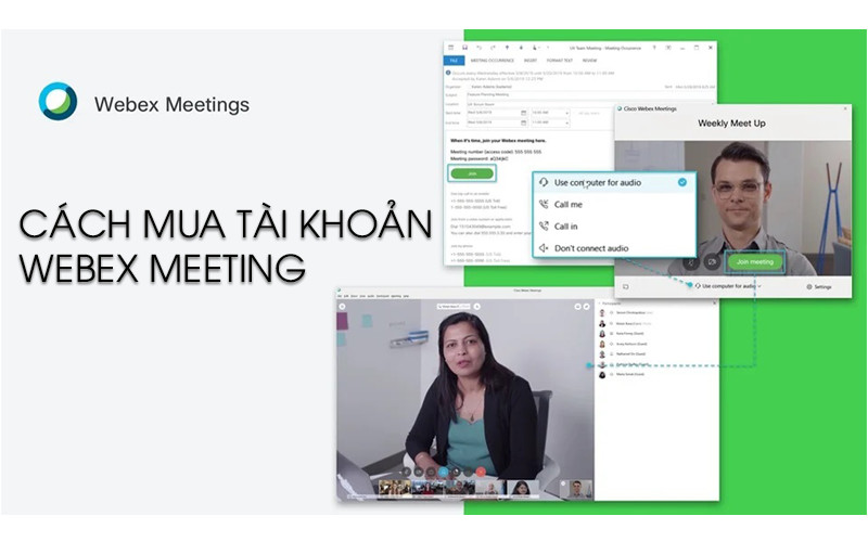 mua tài khoản Webex Meeting