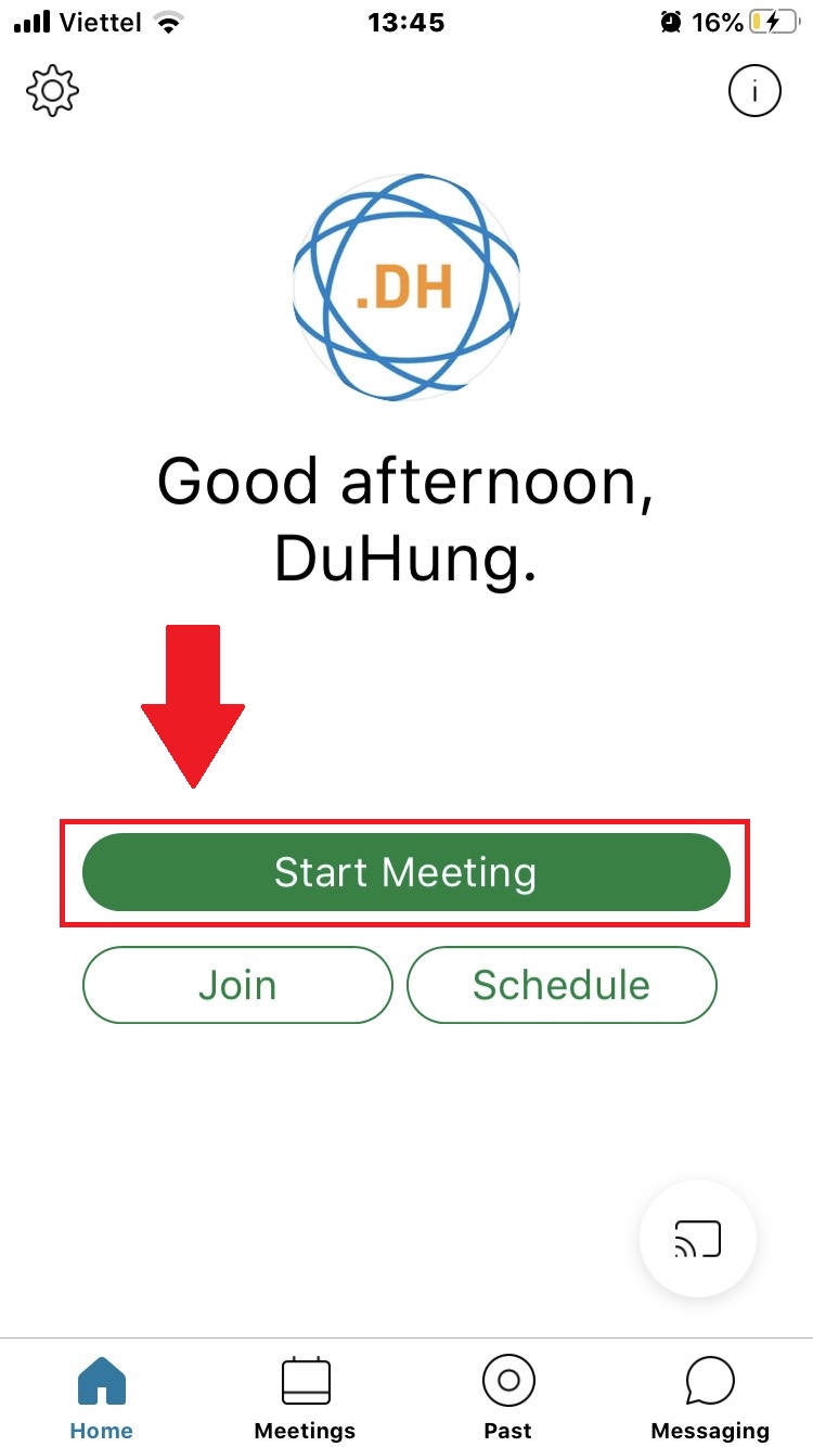 Hướng dẫn cách sử dụng Webex Meeting trên điện thoại