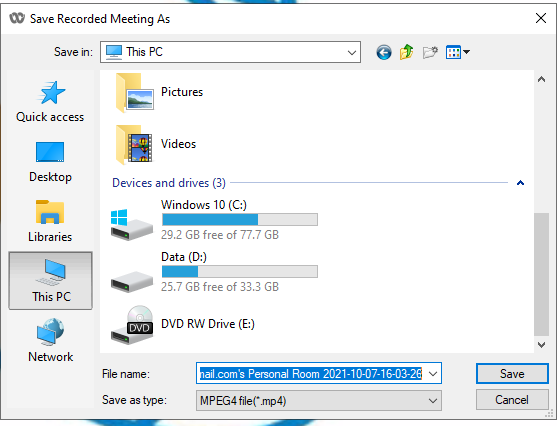 Hướng dẫn cách ghi lại cuộc họp trên Webex Meeting(tính năng record)