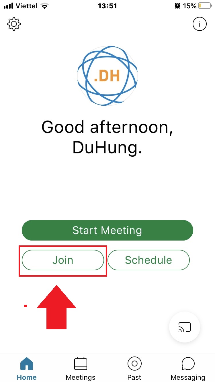 Hướng dẫn cách sử dụng Webex Meeting trên điện thoại