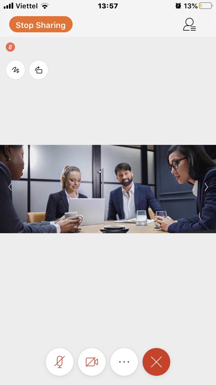 Hướng dẫn cách sử dụng Webex Meeting trên điện thoại