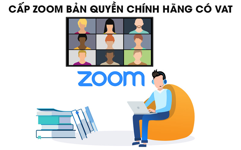 Cấp Zoom bản quyền chính hãng có VAT